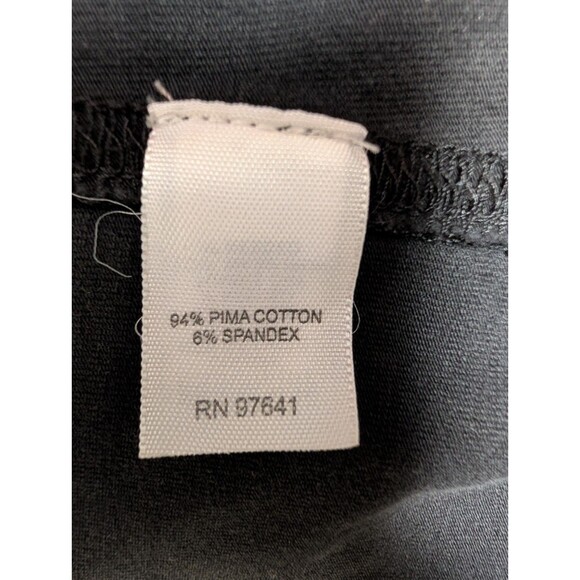 J Jill Shirt Maxi Dress Women’s Size 3x Perfect Pima Cotton Blend Stretch Black - Picture 7 of 12